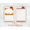 One page of the notecard set showing that you can print and cut the pages to create the bookmarks and tabs. 